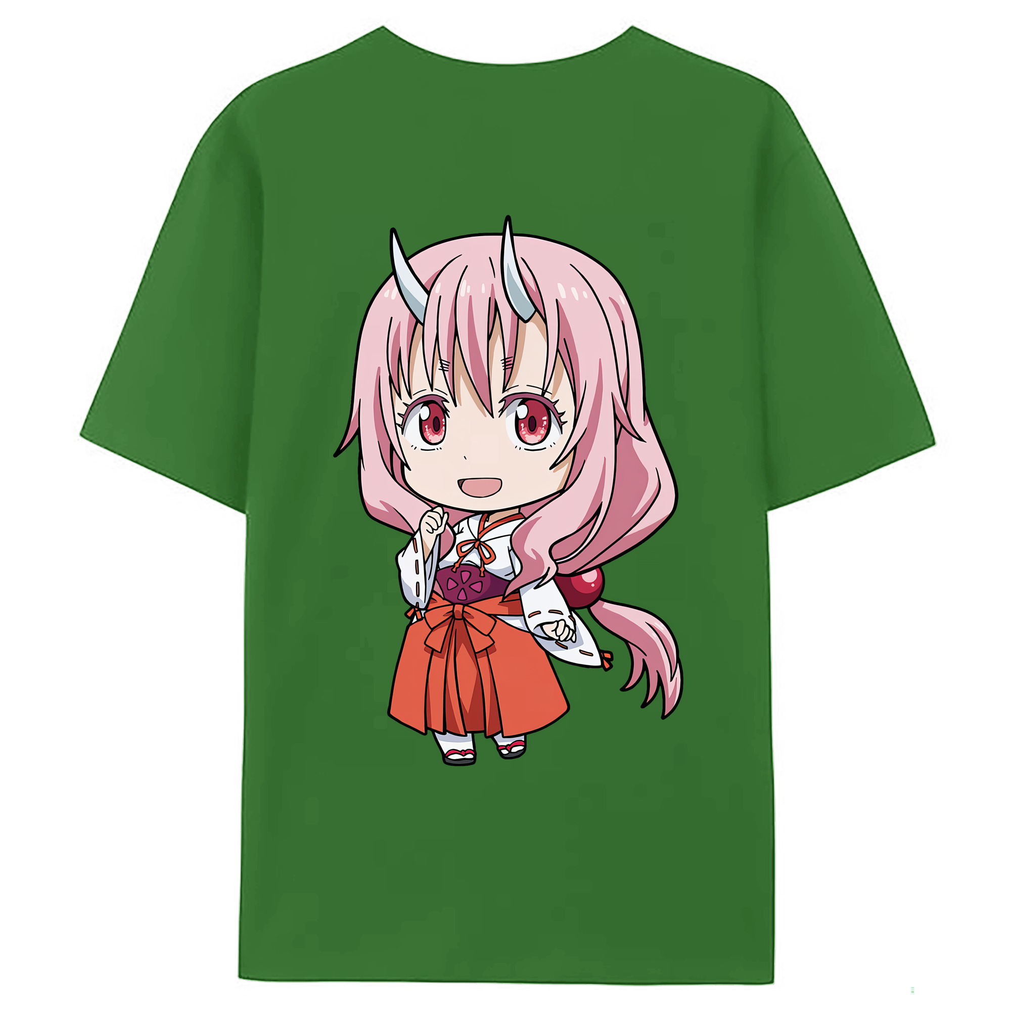 （画像用） 転スラ Regarding Reincarnated to Slime レディース半袖Tシャツ(バックプリント)